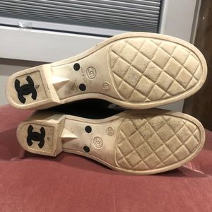 Chanel rain boot